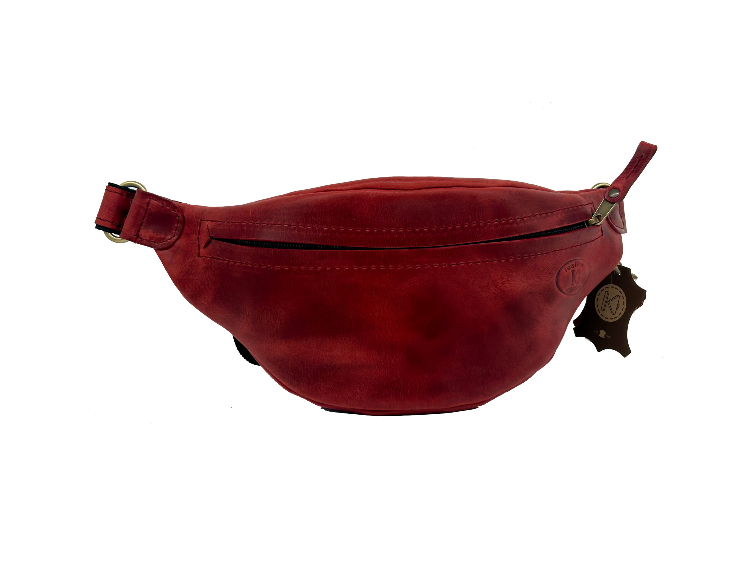ΒΑΝΑΝΑ 3 | Red Leather Belt Bag