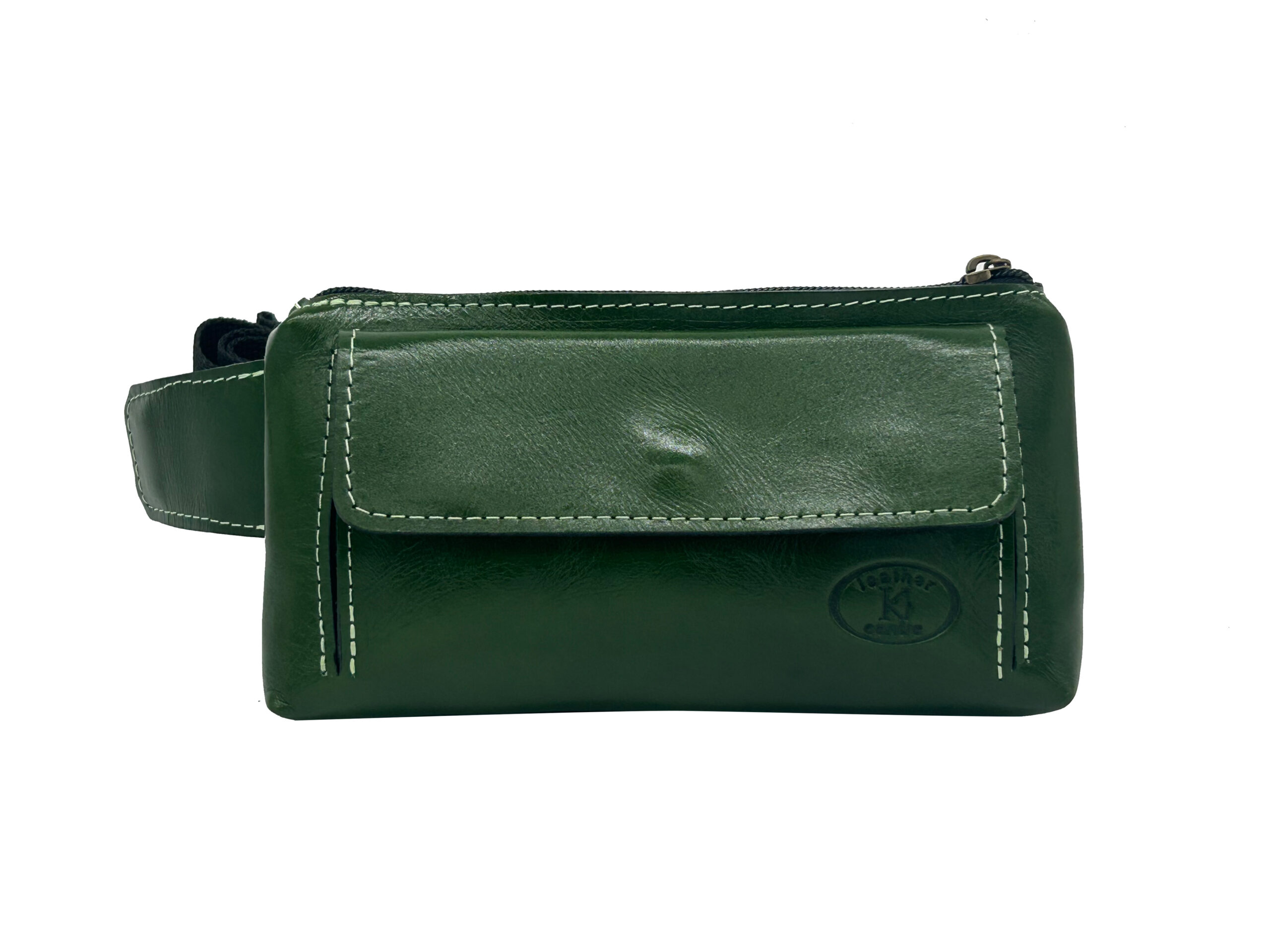 ΒΑΝΑΝΑ | Green Leather Belt Bag