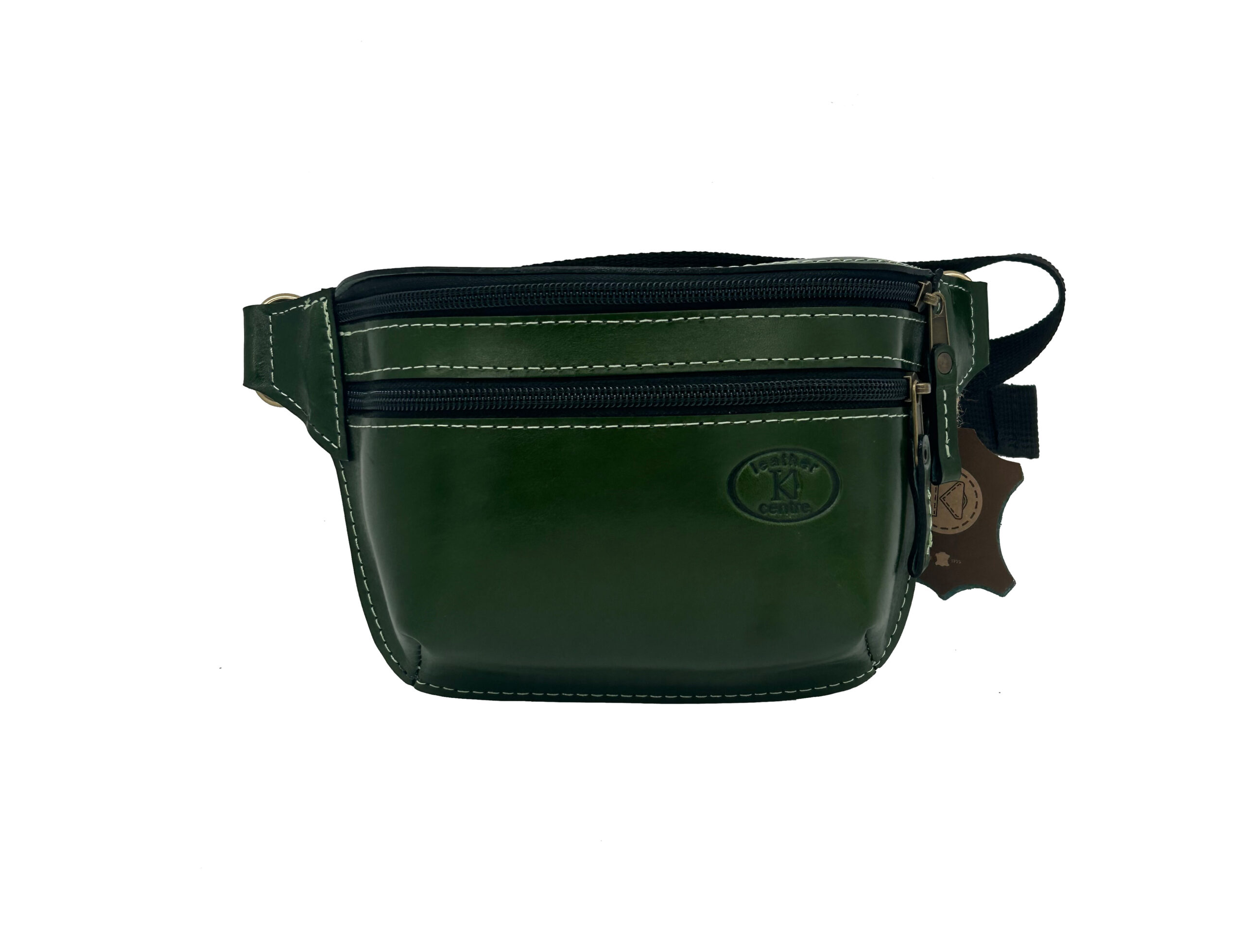 ΒΑΝΑΝΑ 7 | Green Leather Belt Bag