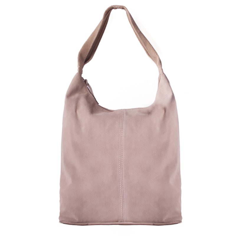 383 | Suede Tote Leather Bag - Image 2